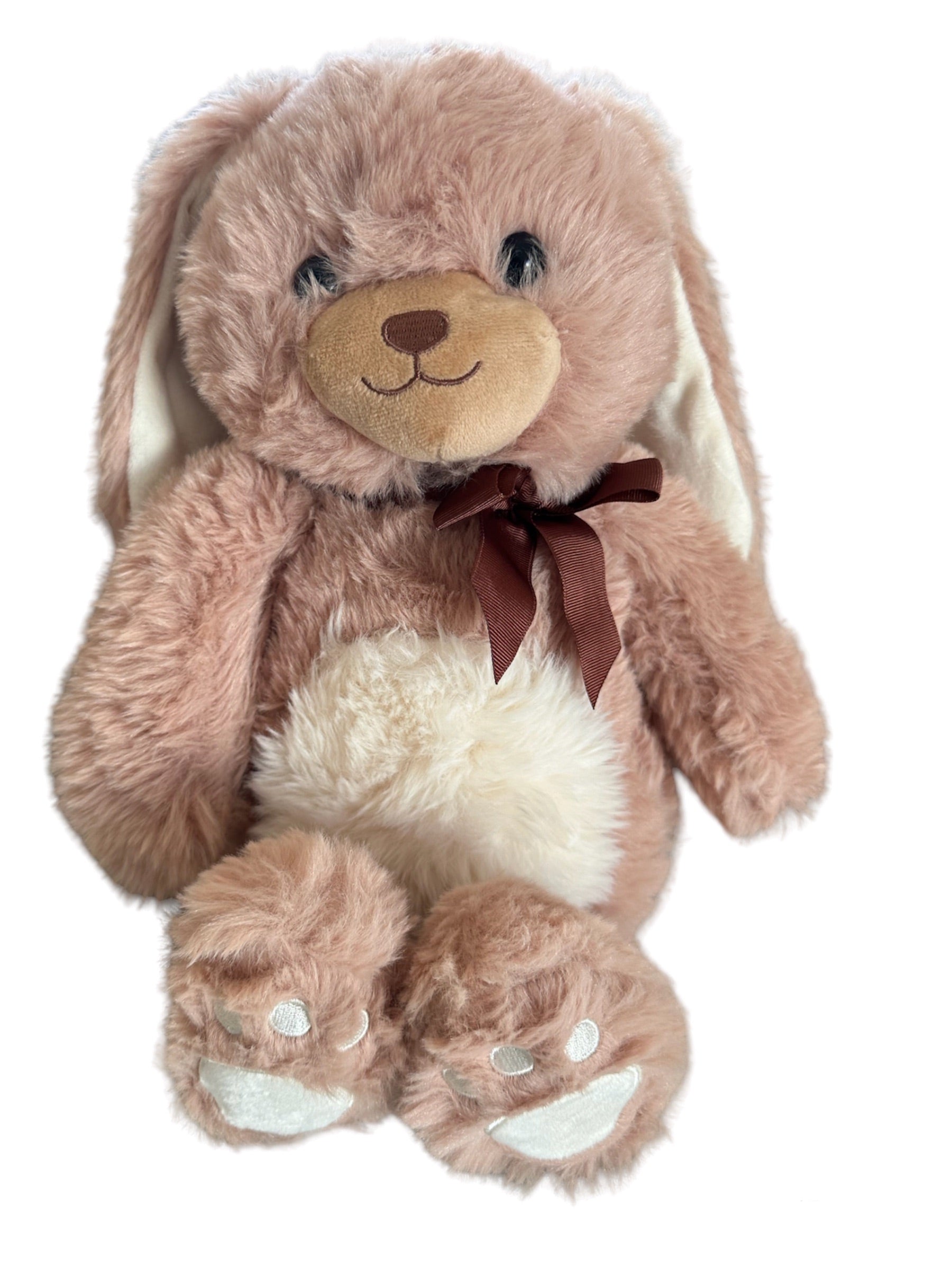 Cocoa Bunny Plush, Bunny Plushie, Bunny Stuffed Animal, Stuffed